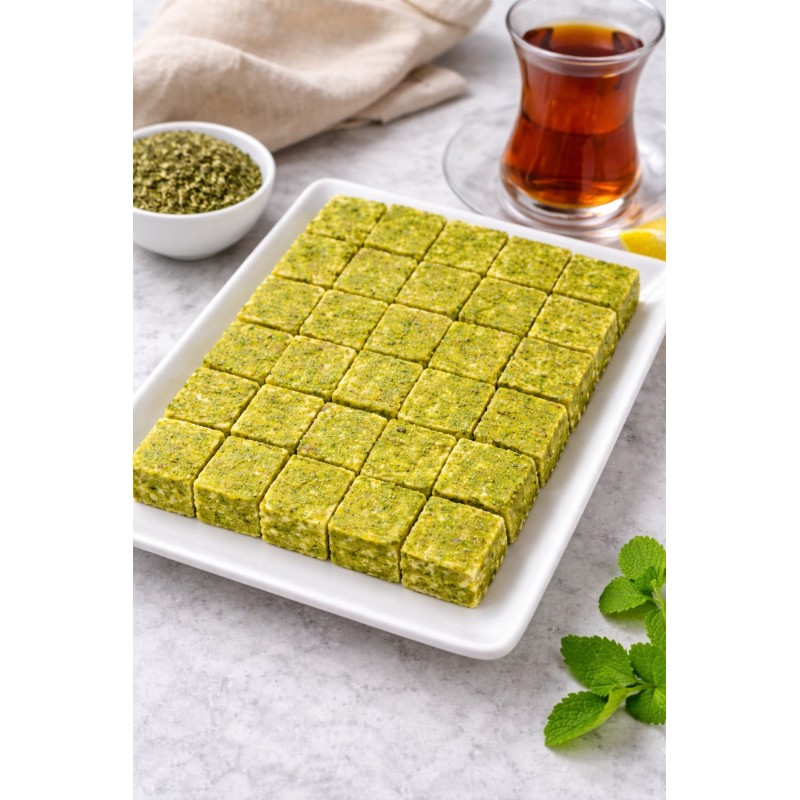 Saray Usulü Antep Fıstıklı Hünkar Lokumu 500 GR - Darende