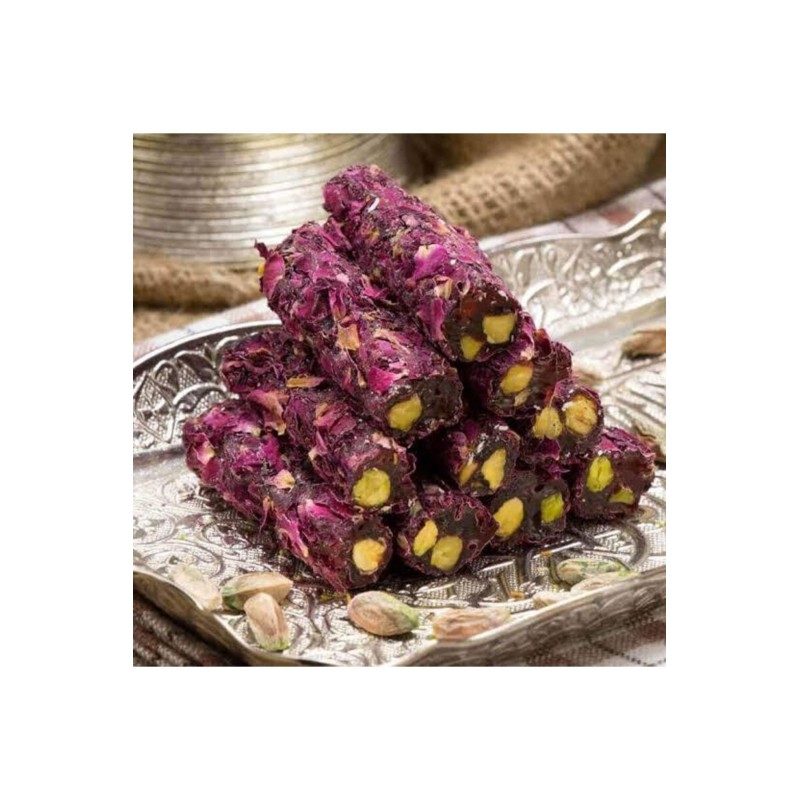 Güllü Cennet Lokumu Fitili 500 Gr - Darende Kayısı Dünyası