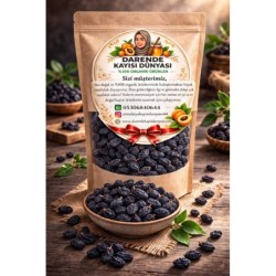 Özbek Çekirdeksiz Kara Üzüm 1 KG - Malatya Darende Doğal