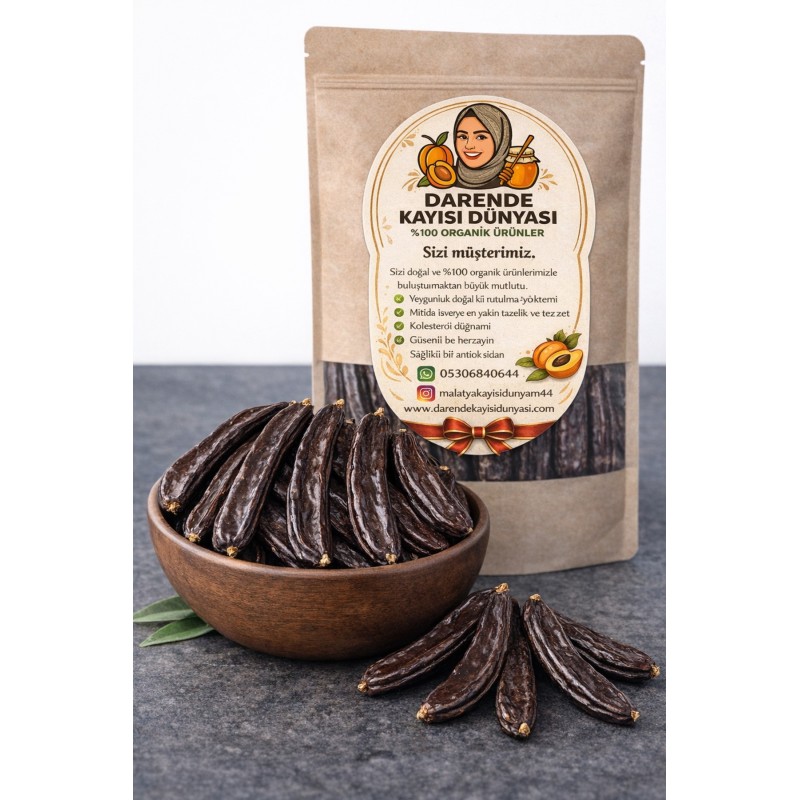 Darende Doğal Keçiboynuzu – Premium Yeni Mahsül 500 Gr