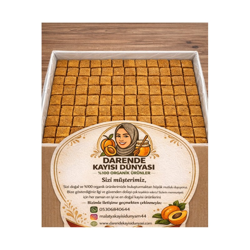 Darende Kayısı Dünyası Saray Tatlısı 1 Kg - Doğal ve