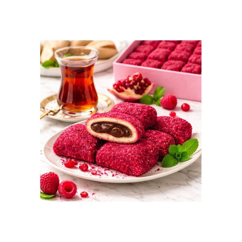 Narlı Çikolatalı Bohça Lokum - Malatya Darende Doğal Lezzet