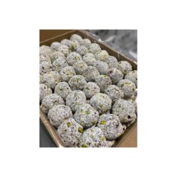 Hindistan Cevizli Antep Fıstıklı Truf Topları 500 Gr -
