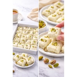 Çikolata Kaplı Beyaz Bohça Lokum 500Gr | Darende Kayısı