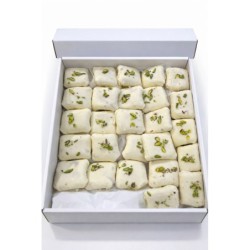 Çikolata Kaplı Beyaz Bohça Lokum 1KG - Darende Kayısı